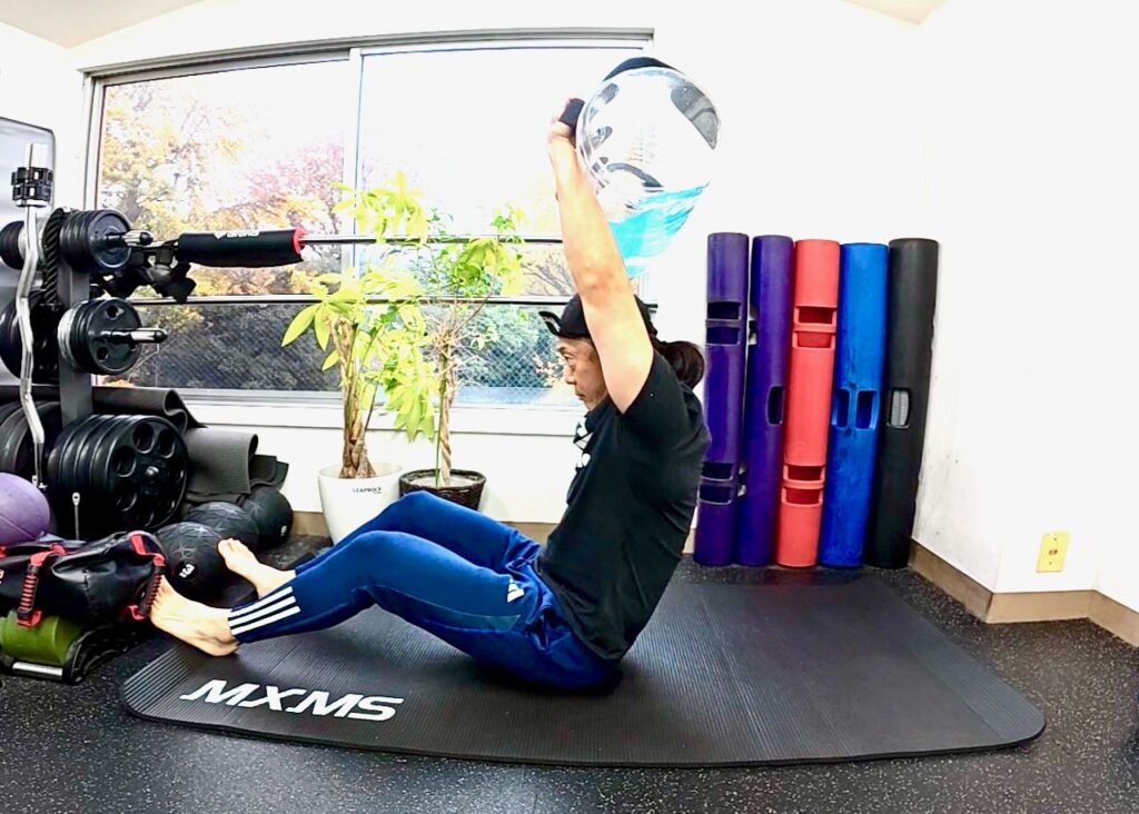 ウォーターバッグシットアップ