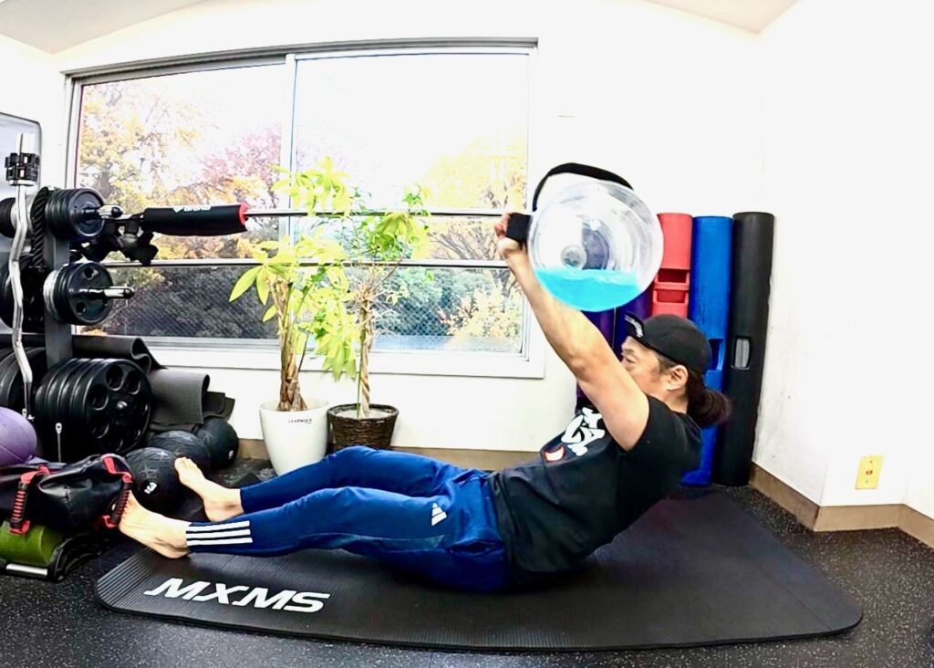 ウォーターバッグシットアップ